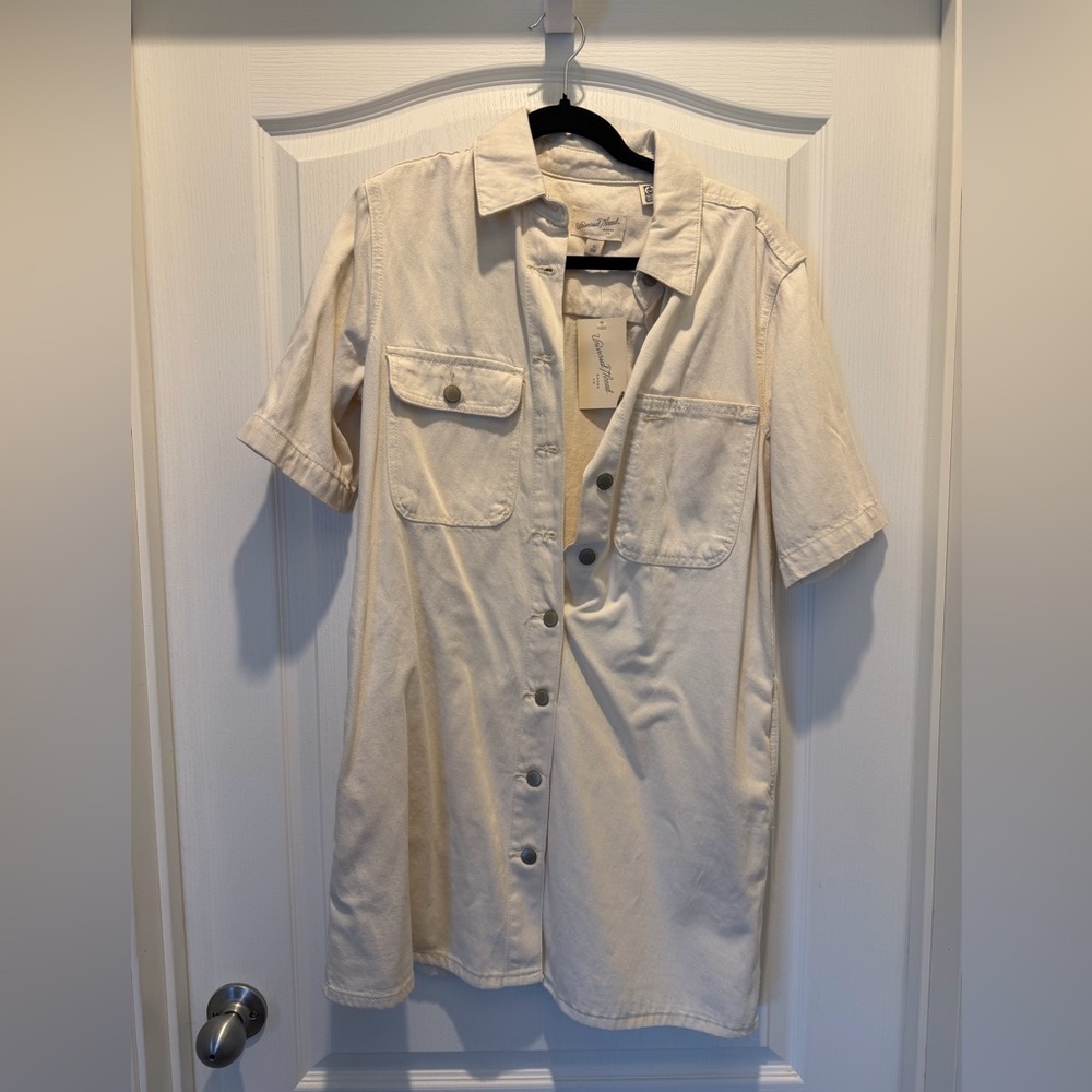 Universal Thread Cream Midi Dress